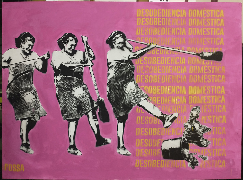 Mural Desobediencia Doméstica