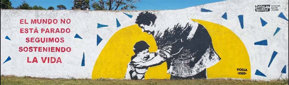 Mural Sostener la vida