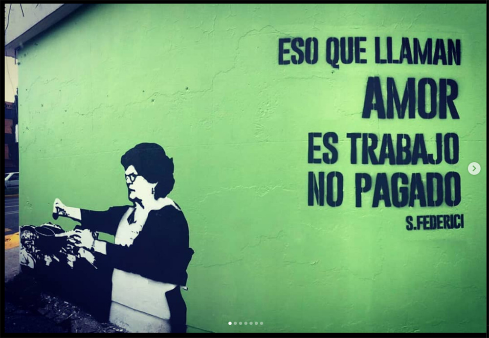 Mural Eso que llaman amor