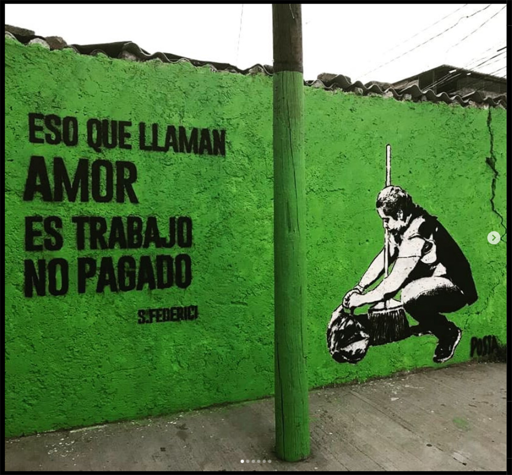 Mural Eso que llaman amor